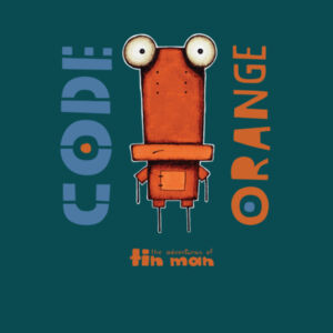 Code Orange Mixed - AS Colour Womens Maple Tee Design