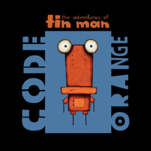 Code Orange Blue - AS Colour Kids Youth T shirt Design