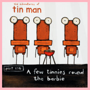 A Few Tinnies - AS Colour Kids Supply Hoodie Design