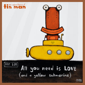 All You Need Is Love - AS Colour Mens Staple T shirt Design