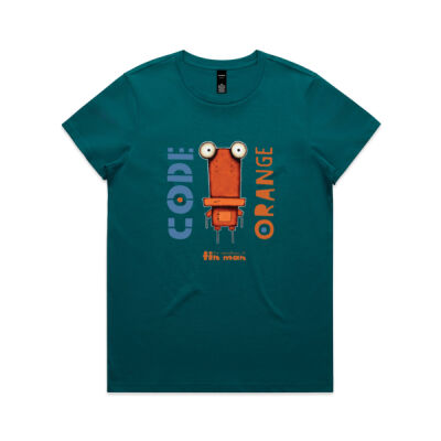 Code Orange Mixed - AS Colour Womens Maple Tee Thumbnail