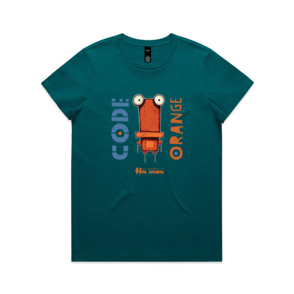 Code Orange Mixed - AS Colour Womens Maple Tee Thumbnail