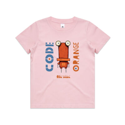 Code Orange Mixed - AS Colour Kids Youth T shirt Thumbnail