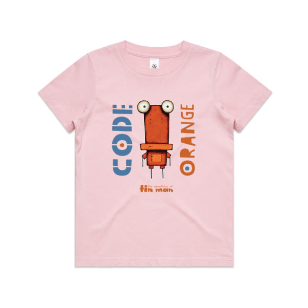 Code Orange Mixed - AS Colour Kids Youth T shirt Thumbnail
