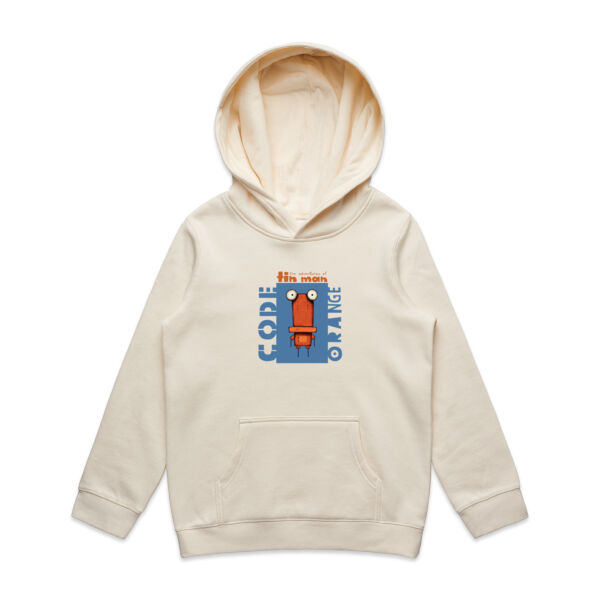 Code Orange Blue - AS Colour Kids Supply Hoodie Thumbnail