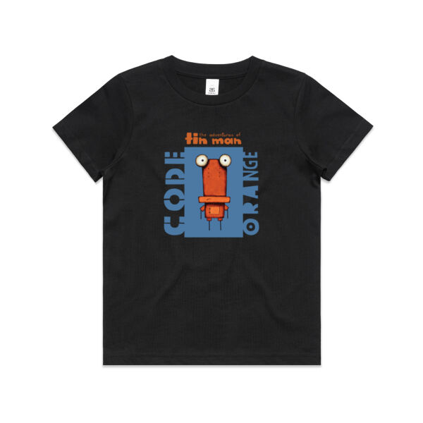 Code Orange Blue - AS Colour Kids Youth T shirt Thumbnail