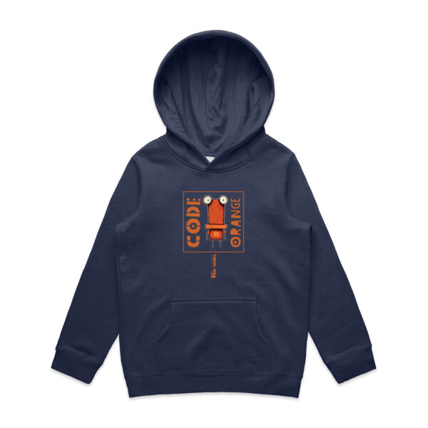 Code Orange Orange - AS Colour Kids Supply Hoodie Thumbnail