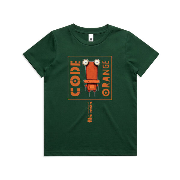 Code Orange Orange - AS Colour Kids Youth T shirt Thumbnail