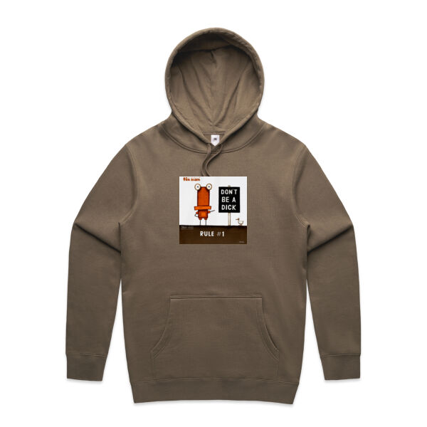 Don't Be A Dick - AS Colour Mens Stencil Hoodie Thumbnail