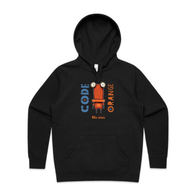 Code Orange Mixed - AS Colour Womens Stencil Hoodie Thumbnail