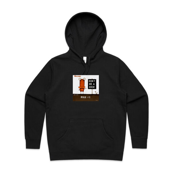 Don't Be A Dick - AS Colour Womens Stencil Hoodie Thumbnail